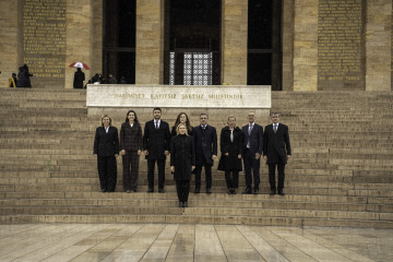 Türkiye Tenis Federasyonu Anıtkabir Ziyareti