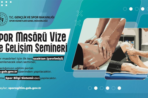 Spor Masörü Vize-Gelişim Semineri Açılıyor