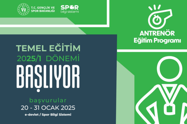 2025/1 Antrenör Temel Eğitim Sınavı